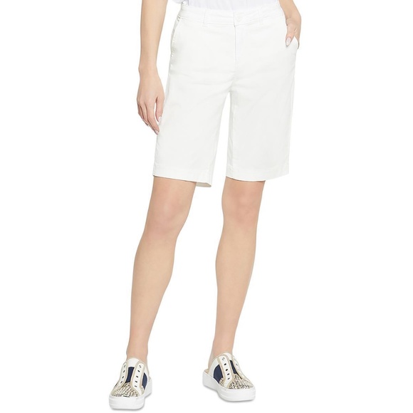 NYDJ Pants - NYDJ Womens Denim High Rise Lift Tuck Bermuda Shorts Petites